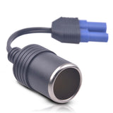 Portable EC5 Cigarette Lighter Socket Adapter Connector For 12V Car Battery Booster Car Jump Starter 2022 New