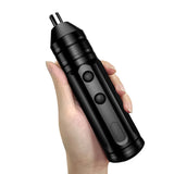 JUNEFOR Electric Screwdriver Set Rechargable Cordless Screwdriver Powerful Charging Screwdriver Small Screw With Bit Power Tools