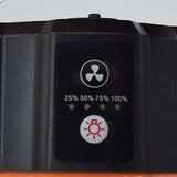 Fan light two-in-one battery portable USB charging station fan strong light camping daily life camping long battery life out