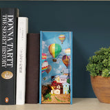 Doll House DIY Casa Miniature Creativity Book Doll House Model Wooden Furniture Decoration DollHouse Toys for Children Gift N001