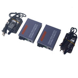 HTB-GS-03 A&amp;B 3pairs Gigabit Fiber Optical Media Converter 1000Mbps Single Mode Single Fiber SC Port External Power Supply