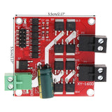 F19E 1 x 12V 24V 7A 160W Dual DC Motor Driver Module Board H-bridge L298