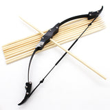 Mini Recurve Bow Pocket Bow Creativity Ornaments Athletics Archery  Powerfull Stainless Steel Bow Outdoor Sports Arrow Shooting