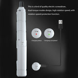 Cordless Mini Electric Screwdriver Set Wireless USB Rechargeable Screwdriver for Repairing Clock with 12pcs/88pcs Magnetic Bits