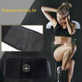 Abdominal Abs Toning Belt Vibration Fitness Massager Slimming Body Belts Electric Muscle Stimulator Trainer Waist Support