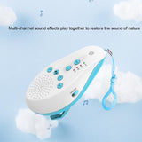 Smart Music White Noise Voice Sensor Rechargeable Baby Infants Therapy Sound Machine Sleep Soother Portable