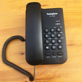 Wall Mounted Hotel Landline Corded Telephone Fast Dial Mini Portable Caller ID Home Office Call Memory Plastic Loud Sound