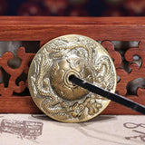 1 Pair Yoga Cymbal Bell Cymbals Brass Chimes Tibetan Tingsha Meditation Handcrafted Cymbal Bell Yoga Accessories Instrument