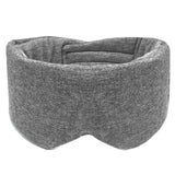 Unisex Cotton Blackout Eye Mask Oversized Eyeshade Adjustable Sleeping Blindfold 68UD