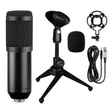 Professional Microphone XLR Wired Handheld Mic Vocals Recording Studio Condenser Microphone for Gaming PC Karaoke Portable Mic