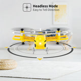 JJRC H95 Mini RC Helicopter Boys Toy 2.4G 360 Degree Drone Glider Airplane Headless Mode Remote Control Quadcopter RC Plane Toys
