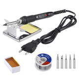 LCD Dgital Soldering Iron Kits 80W 220V 110V Temperature Adjustable Welding Tools Kit Soldering Rework Station Solder Tools