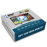 DVB T2C01S Digital Box HD 1920X1080 Dual-Core Set Up Box TV Box Network TV Box for European Homes(EU Plug)