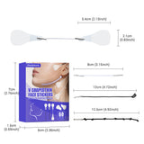 60pcs Invisible V Face Lift Tape Skincare Double Chin Remover Anti Wrinkles Patch Adhesives Forehead Eye Lift Sticker Waterproof