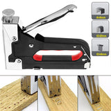 Multitool Nail Staple Gun Furniture Stapler For Wood Door Upholstery Framing Rivet Gun Kit Nailers Riveter Tool