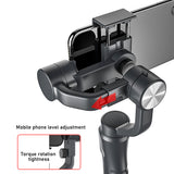 Smart Gimbal Stabilizer 3 Axis Bluetooth Handheld Stabilizer Adjustable Selfie Holder Stabilizer For Gopro Camera Smartphones