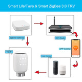 Tuya Zigbee3.0 Thermostatic Radiator Valve Temperature Controller Intelligent Radiator For Alexa Google Assistant