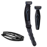 Pro face beard shaving machine electric razor hair trimmer bodygroom kit electric shaver for men body back 100-240v rechargeable
