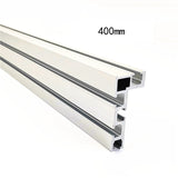 Aluminum Angle Miter Gauge Sawing Assembly Ruler Woodworking Tool 400mm Alluminium Fence for Table Saw Router Wood Working DIY