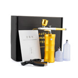 Mini Air Compressor Moisturizing spray Kit Airbrush portable high pressure water oxygen Nano Mist Sprayer Skin Care Tools