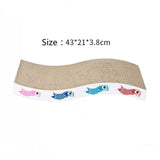 Multifunctional Toys Home Protecting Furniture Cat Scratch Cardboard Reversible Corrugated Paper Gift Interactive Portable Pad