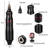 Complete Tattoo Machine Set Tattoo Rotary Machine Pen Style Set Permanent Makeup Machine With Cartridge Needles Tattoo Body Art