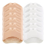 6 Pairs Silicone Forefoot Pad Metatarsal Pads Ball Of Foot Cushions Support Gel Foot Cushion  for Reducing Forefoot Pain Callus