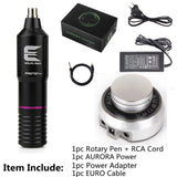 Brand New Complete Tattoo Kit Set Proton Rotary Tattoo Pen Machine With AURORA Power Supply For Beginer Tattoo Artist
