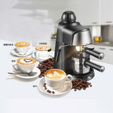 Pump Pressure Coffee Machine Home Espresso Coffee Machine Steam Milk Froth Small Mini Semi-automatic Fancy Coffee Machine CM6810