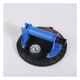 8 Inch Vacuum Suction Cup With Pressure Gauge Heavy Duty Lifter for Granite Tile Glass Manual Lifting Handling Tool Blue 200mm