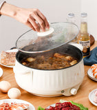 220V Household Electric Cooking Pot Non-stick Multi Cooker Electric Rice Cooker Cooking Frying Pot Machine EU/AU/UK/US Plug