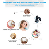 Mini Washing Machine Portable Personal Rotating Turbine Washer Clothes Washing Machine For Home Business Trip
