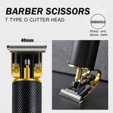 Rechargeable T9 Hair Clipper Professional Baldheaded Electric hair Cordless Shaver Trimmer Men Barber Hair Cutting Machine
