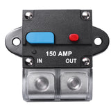 100A 200A 250A 300A Car Resettable Circuit Breaker Self-recovery Fuses for Cars Manual Reset Button Fuse Car Accessories