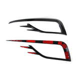 5G0 853 666 F Carbon Fiber Front Fog Light Frame Trim Kit Fit For V-W Golf MK7.5 18-19 5G0853211H  5G0853212H