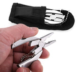 Portable Multifunction Folding Plier Stainless Steel Foldaway Knife Keychain Screwdriver Camping Survival Outdoor Tools