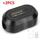 1/2PCS CPAP Cleaner Ventilation Disinfector Sterilizer with Rechargeable Battery Operated for CPAP/APAP/BIPAP Machines