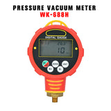 PINTUDY Low / High Pressure Refrigeration Digital Manifold Gauge Tester Pressure Vacuum Meter WK-688H Pressure Gauges Measuring