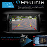 Screen HD MP5 Player 2 Din 7" Central Multimedia Autoradio Auto Electronics Mirror Link USB TF FM Support Back Up Camera
