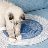Cat Scratcher Paw Pad Ramie Summer Mat Cat Kitten Scratching Toys For Claw Non-slip Furniture Protector Pet Supplies Accessories