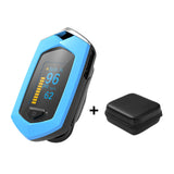 Household Finger Oximeter SpO2 Blood Oxygen Saturation Meter PR Heart Rate Monitor OLED Chargeable Pulse Oximeter Oximetro