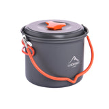 Widesea Camping Hanging Pot 1-2 People Portable Outdoor Cooker Picnic Trekking Camping Pot