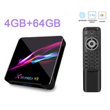 X88 PRO X3 TV Box Android 9.0 S905X3 Smart TV Box 4GB RAM 32GB 64GB 4K Google Media Player Android TV Set Top Box