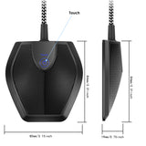 New USB Microphone USB Omnidirectional Microphone Desktop Computer Microphones For Office Meeting Video Chatting Dropshipping