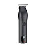 LCD Professional Hair Clipper For Men Rechargeable Electric Razor Hair Trimmer Fast Charging Hair Cutting Machine Beard Trimmer