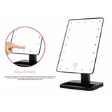 10X Magnification Detail Mirror Lighted Makeup Dressing Table Mirror with 20 LED Light Tabletops Cosmetic Mirror