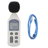 Sound Level Meter Decibel Monitor Decibel Recorder Sound Level Tester USB Handheld for Schools for Hospitals for Factories