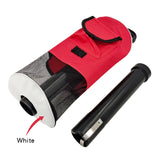 Golf Ball Retriever Bag Portable Detachable Golf Pick Up Retriever Zipper Storage Bag Ball Collector  Hold Up To 60 Balls