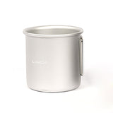 250ml Camping Water Cup Tea Cup Outdoor Coffee Mug Aluminum Alloy Water Mug for Outdoor Camping Hiking Backpacking Picnic