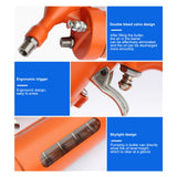 500cc Air Grease Gun Tools Heavy Duty Steel Hand Tools Air Compressors Pump Grease Auto Repair Repair Tools Car Accessories